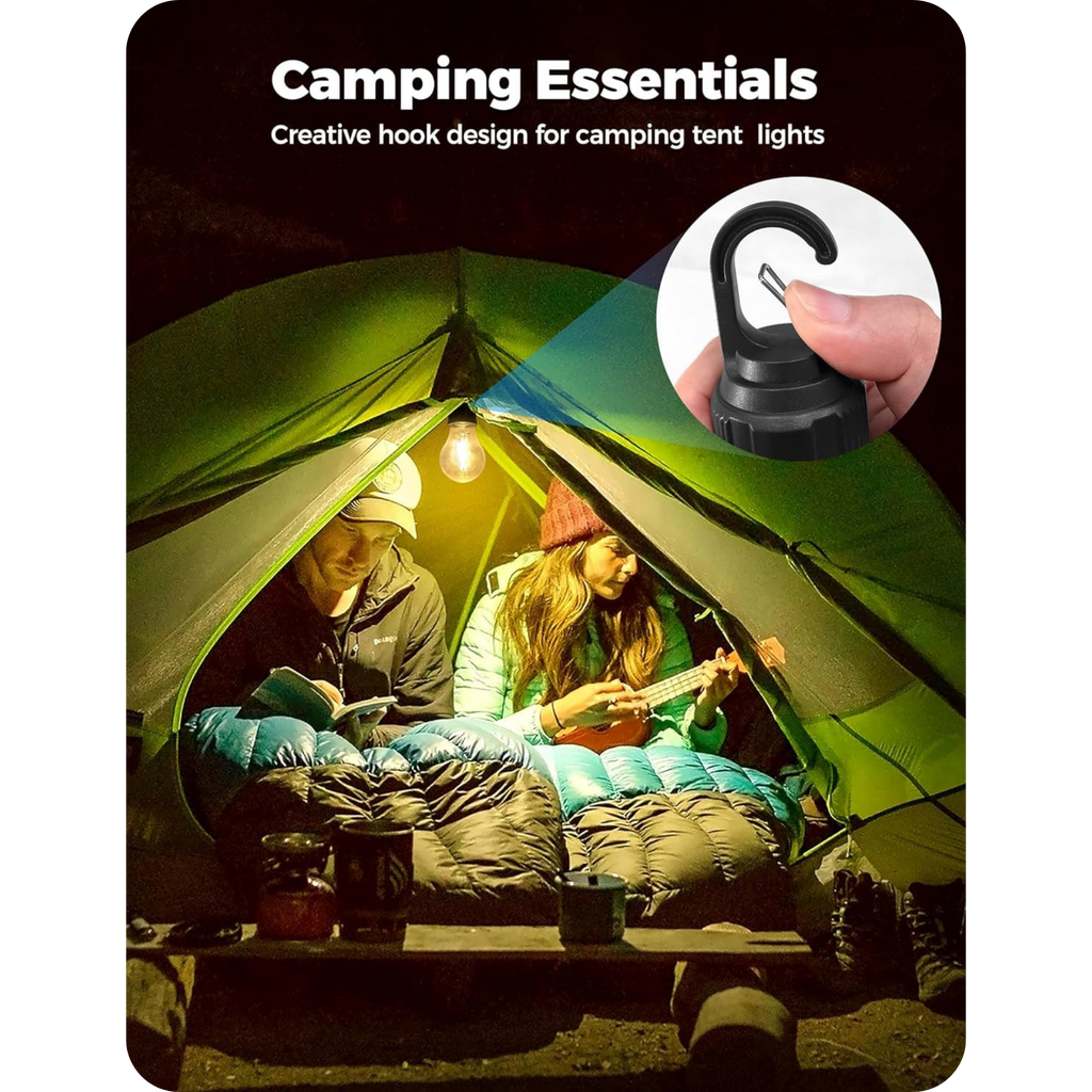 Rechargeable LED Camping Lantern (pack of 2)