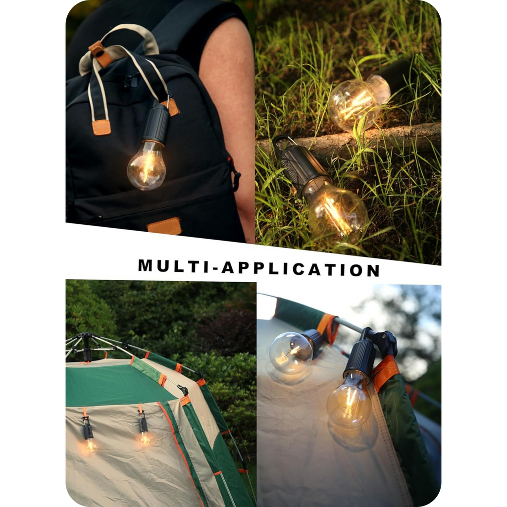 Rechargeable LED Camping Lantern (pack of 2)