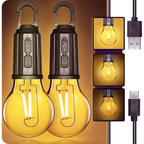 Rechargeable LED Camping Lantern (pack of 2)